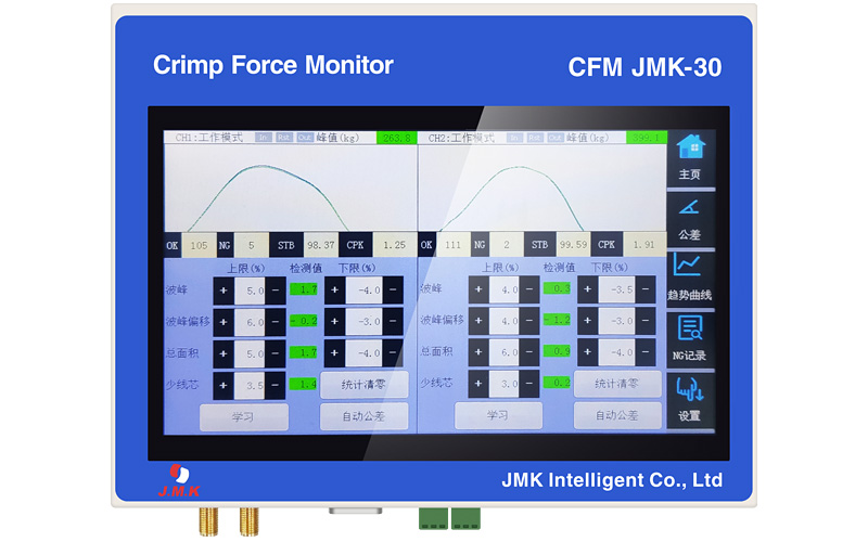 日精智能 CFM JMK-30双通道压力监测系统