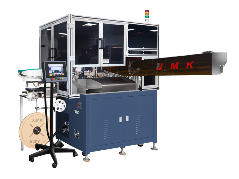 JM-601A+ 全自动单头插壳 单头浸锡绞线机