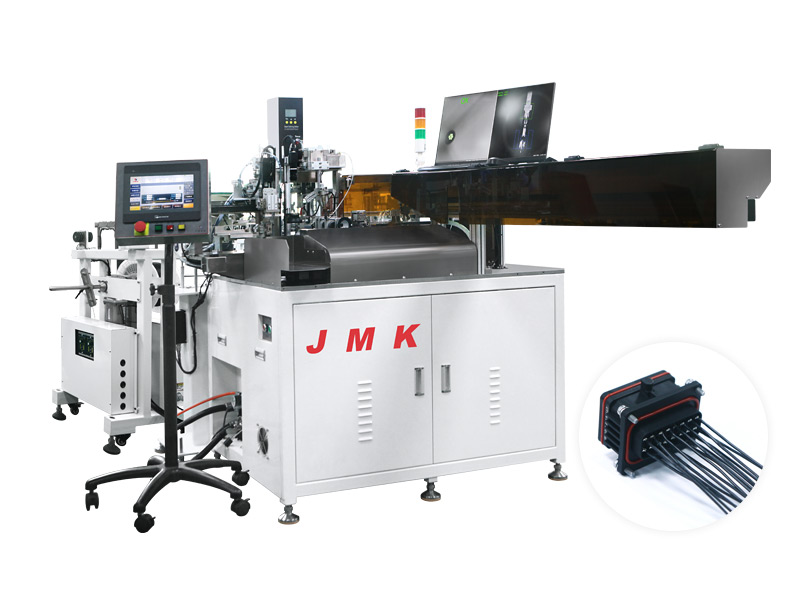 JMK 全自动单头焊锡插壳机 非标定制